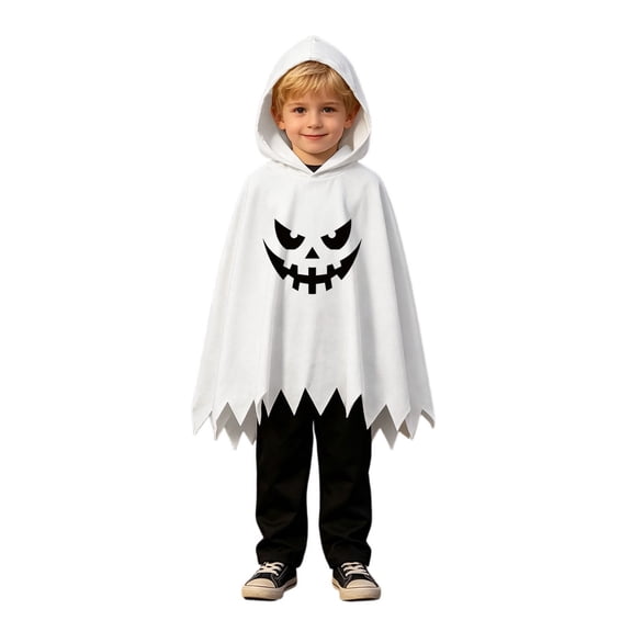 Curuila Child Kids Halloween Jumpsuit For Dress Up Hallowmas Ghost Stage Show Cosplay Jumpsuit For Girls Boys Performance Fashion Clothes Size 18-24 Months