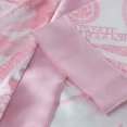 thumbnail image 2 of SUNSIOM Women's Satin Robe Dollar Print Long Sleeve Silky Kimono Bathrobe, 2 of 6