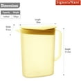 thumbnail image 2 of Signoraware Ocean 1.65 Litres Jug Water Storage Container Jar, Spill Proof, Liquid Tight Pourer,, 2 of 2