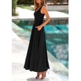 thumbnail image 4 of Vestido largo PRETTYGARDEN sin mangas Aline Swing con bolsillos, 4 of 9