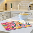 thumbnail image 6 of Yayeee Dish Drying Mat for Kitchen Counter Ultra Absorbent Easy Clean Pad 24x18", Art Map, 6 of 7