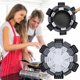 thumbnail image 4 of Juego de protectores de sartenes para apilar utensilios de cocina - Divisores de ollas y sartenes de varios tamaños de 12 piezas - Protectores de utensilios de cocina resistentes a los arañazos, 4 of 7