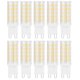 thumbnail image 2 of Bombilla LED, 10PCS G9 Base LED Bi Pin Base Bombilla Iluminación del hogar Integración perfecta, 2 of 14
