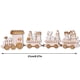 thumbnail image 5 of Little Wood Feliz Navidad Decoración de trenes Camión agrícola Juguete Festival Adorno de mesa Regalo de año nuevo para niños Niñas Adultos Blanco sidaley HA009087-03B, 5 of 6