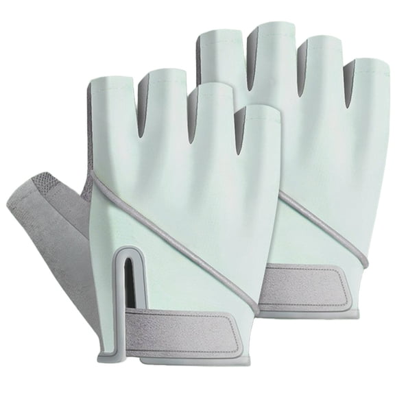 TELOLY Workout Gloves Soft Interior Workout Gloves Women Perfect for Winter Weight Lifting Gloves for Women Stretchy&Soft Green S