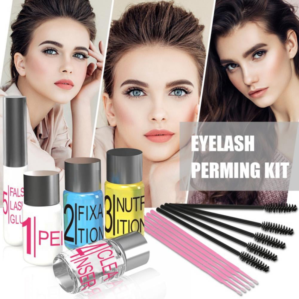 Black Lash Tint Kit, Keratin Black Eyelash Dye and Eyebrow Tint, 6 Week  Voluminous Brow Tint, Tinting Look For Lash Perm/Lift/Lamination Treatment