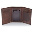 thumbnail image 2 of Stealth Mode Trifold Leather Wallet for Men with RFID Blocking (Brown), 2 of 7