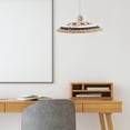 thumbnail image 2 of Lamp Shade Pendant Light Shade Weaving Chandelier Lamp Shade Hanging Lamp Cover, 2 of 8