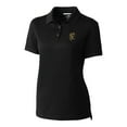 thumbnail image 2 of Women's Cutter & Buck Black Grambling Tigers Advantage Tri-Blend Pique Polo, 2 of 3