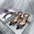thumbnail image 3 of 1 Pair Thin Heel Sandals Summer Pointed Footwear High Heeled Shoes for Women, 3 of 6