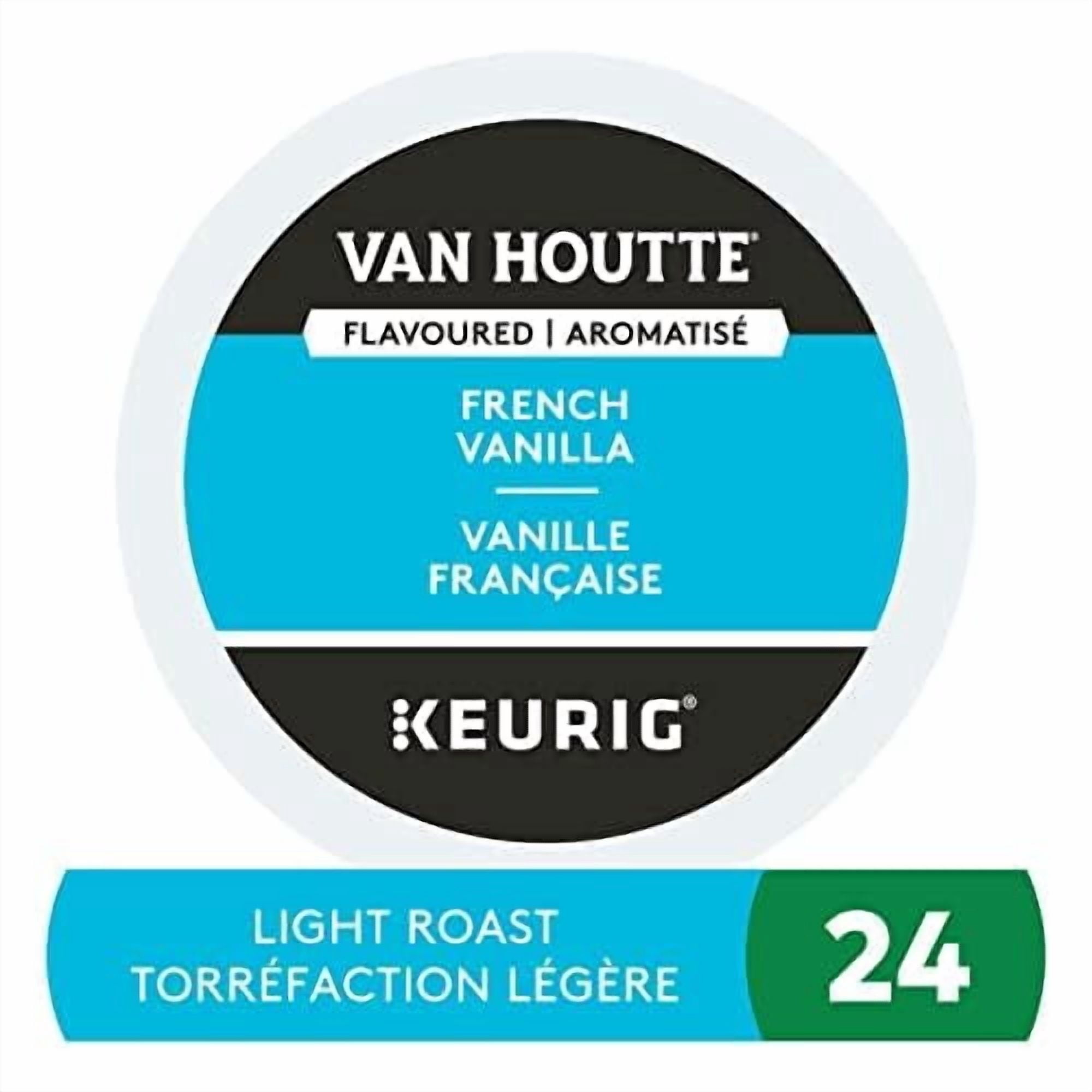 Van Houtte French Vanilla Coffee Keurig K-Cups, 24 Count