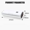 thumbnail image 3 of Mini Home Inkless A4 Printer Multifunctional Mobile Printer for Photo Journal (A4 Paper Only), 3 of 4