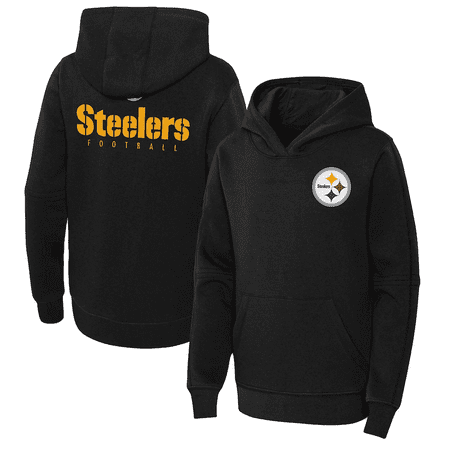 Steelers Street Style Hoodie For Boys And Girls Football Fan Hoodie, Classic Printed Long Sleeve Sweatshirt,Retro Youth Printed Hip Hop Hooded Pullover, Unisex