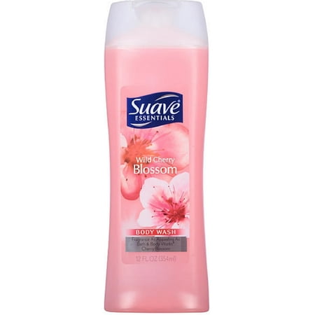 Suave Essentials Wild Cherry Blossom Body Wash 15 oz Suave Essentials Wild Cherry Blossom Body Wash 15 oz