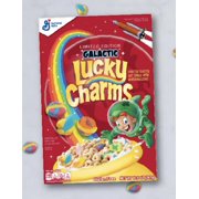 Limited-Edition Galactic Lucky Charms Cereal ( 2 BOXES )