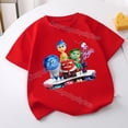 thumbnail image 3 of Disney-camisetas de manga corta para niños y niñas, Tops de dibujos animados, ropa coreana, 2024, 3 of 5