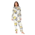 thumbnail image 2 of FORMRS Onesies Pajama for Adults Unisex Hoodie Winter Jumpsuit One Piece Sleepwear, Sizes S-2XL, Trucks Pattern, 2 of 7