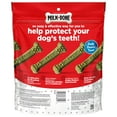 MilkBone Brushing Chews Daily Dental Dog Treats, Fresh Breath, Large