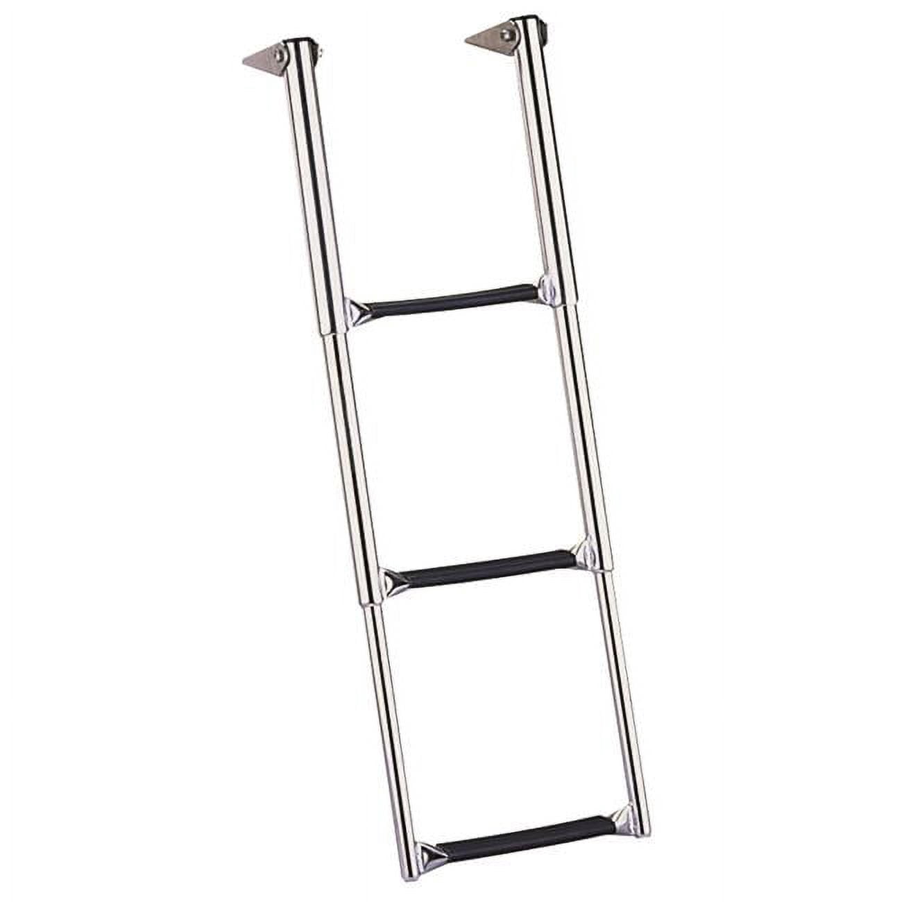 Garelick 19617-61:01 Over-Platform Telescoping Drop Ladder - 4-Step