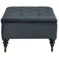 thumbnail image 3 of Serta at Home Abbot Square Tufted Storage Ottoman in Cobalt Blue, 3 of 5