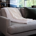 thumbnail image 3 of Tranquility Faux Fur Weighted Throw, 50” x 60”, 3 of 6