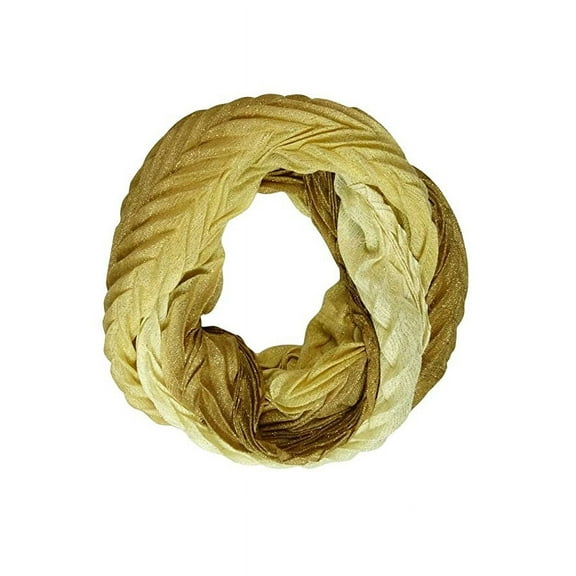 Collection 18 Crinkle Ombre Loop Scarf Ancient Stone