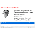 thumbnail image 2 of Ignition Coil - Compatible with 2007 Chevy Silverado 3500 HD 6.0L V8, 2 of 2