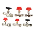 thumbnail image 3 of Gas Valve Male Thread Air Compressor Parts Joint Pipe Needle Pneumatic Accessory C, 3 of 9