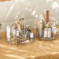 thumbnail image 2 of facefd Multicouche Cosmétique Stockage Accès 360 Rotation Classification Transparent – Stockage pour Cosmétiques Multicouche Transparent double, 2 of 9