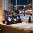 thumbnail image 5 of Hometravel LED Christmas Pillow, Two Mode Switching Flash and Steady Light, Printed Design Sofa Cushion, Holiday Gift for Home Decor, Festive Atmosphere, 5 of 6