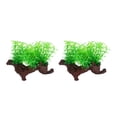 thumbnail image 2 of Plantas de imitación para tanques de acuario decoraciones de plantas artificiales para peceras alta simulación fácil mantenimiento ambiente cómodo para oficina ANGGREK Otros, 2 of 8