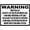 Warning Sign 2, variant on Weatherproof ANSI Exit Sign (to Prevent entrapment do not Start Door Downward Unless Doorway is Clear) 12x8 Inch UV Resistant Indoor Outdoor Workplace Insdustrial Caution Danger Warning Sign