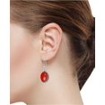 thumbnail image 2 of Natural Sponge Coral Women Jewelry 925 Sterling Silver Earring, 2 of 5