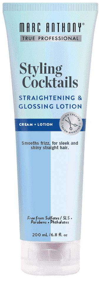 Marc Anthony Dual Styling Smoothing Cocktail Straightening Cream & Glossing Lotion, 6.8 Fl Oz - image 2 of 2