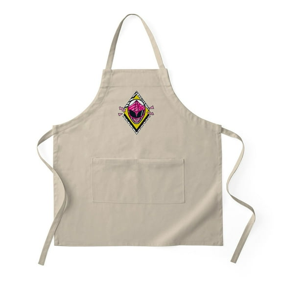 CafePress - Mighty Morphin Power Rangers Pink Ranger - Kitchen Apron with Pockets, Grilling Apron, Baking Apron
