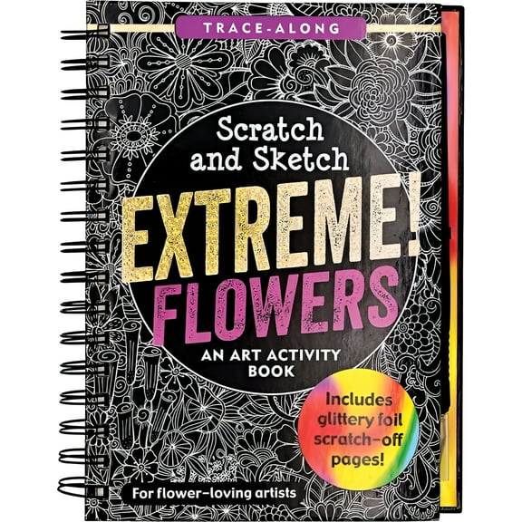 Scratch & Sketch Extreme Flowers, (Paperback)