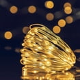 thumbnail image 2 of Gostoto Battery Operated Waterproof Silver Wire Pink Blue Fairy String Light Indoor Decoration for Bedroom Christmas Home Party Wedding Decorations, 2 of 4