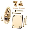 thumbnail image 2 of Yinanstore Arbre de Corde de Rouleau de Guitare Facilement pour Installer des Pièces de Quincaillerie D Instruments de Musique avec des Vis de Montage Multifonctionnel Remplacement D, 2 of 8