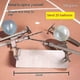 thumbnail image 1 of 2 Players Balloon Bamboo Man Battle - Wooden Fencing Puppets With, 1 of 5