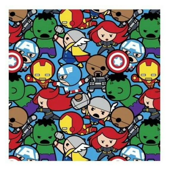 Kawaii Marvel All In The Pack 60589 100% cotton fabric by the yard