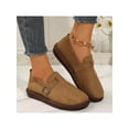 thumbnail image 3 of Womens Breathable Suede Clogs with Soft Lining Comfortable, Plain Design for All-Day Wear, 3 of 5