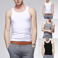 thumbnail image 6 of Mens Vests Tank Top Gym Muscle Summer Training Plain Sleeveless T Shirt, 6 of 10