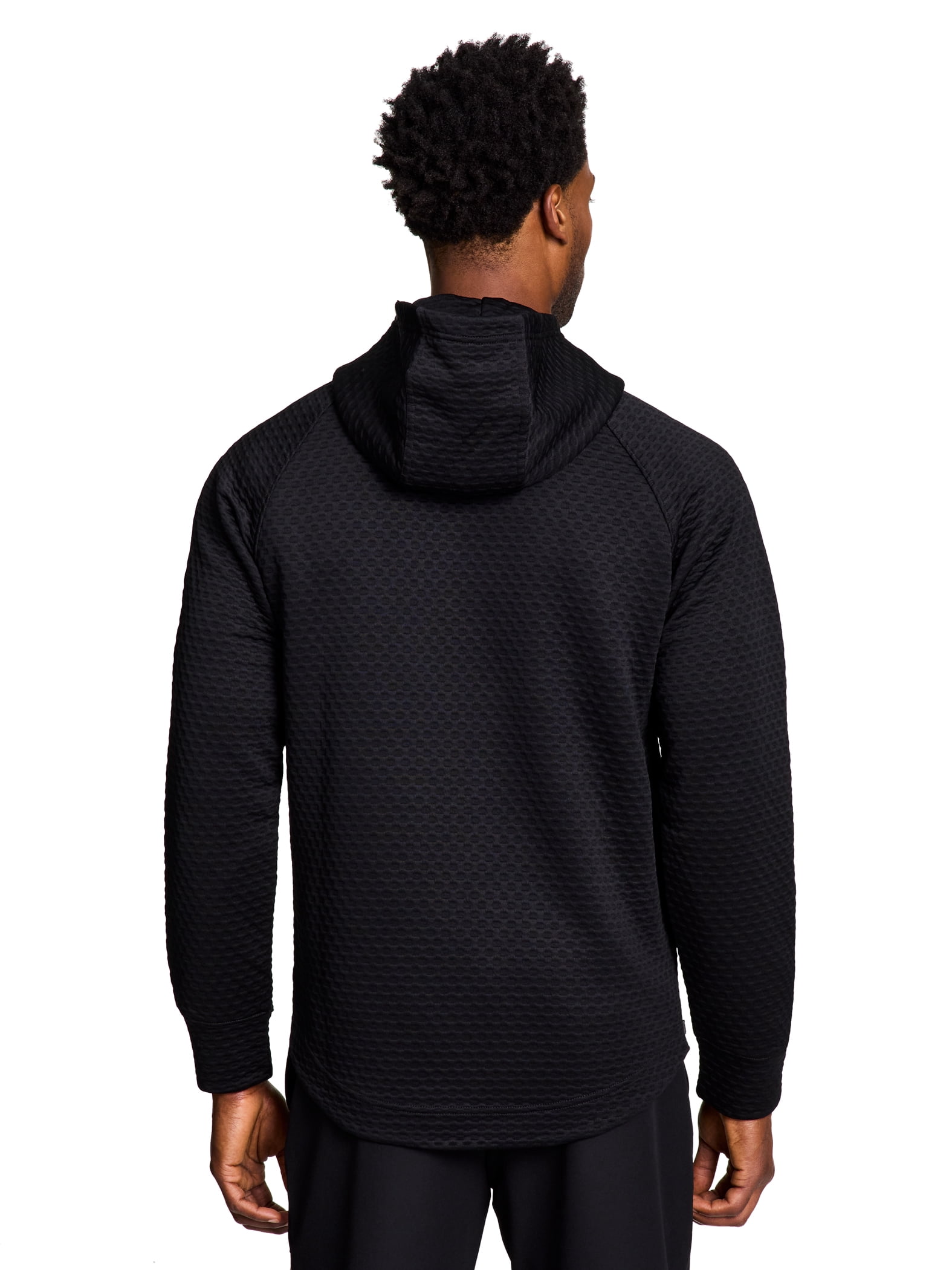 Reebok Men's and Big Men's Surge Textured Knit Pullover Hoodie Sweatshirt, Sizes S-3XL