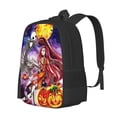 thumbnail image 3 of Jack And Sally Night-Mare Before Christmas Backpack,3d Print Laptop Backpack Lightweight Casual Daypack Bookbag Multi-Function Travel Backpack, 3 of 5