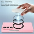 thumbnail image 6 of Dteck Magnetic Case for Samsung Galaxy Z Fold 6 5G (2024),Built in Iron Ring Compatible with MagSafe Charger,Shockproof Slim Fit Hard PC Lightweight Anti-scratch Protective Phone Cover,Pink, 6 of 9