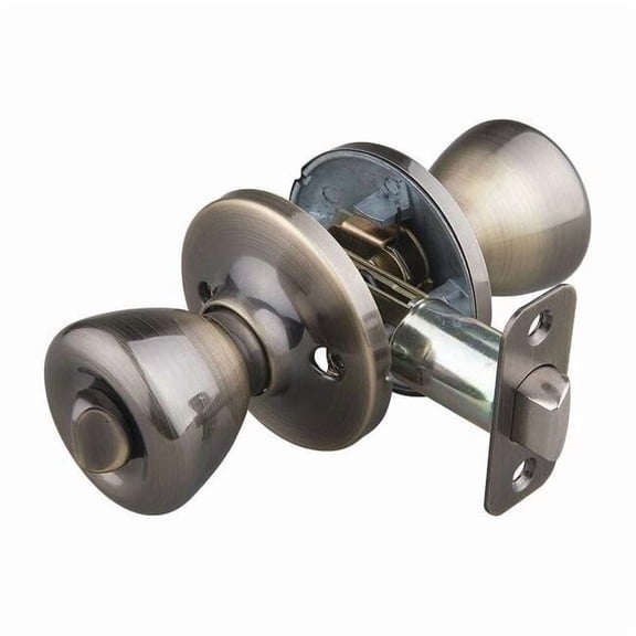 Ez-Flo Eastman Knob Lockset, Mechanical, Cylindrical 57788