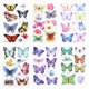 thumbnail image 1 of 12 hojas hermosos tatuajes pegatinas de decoración tatuajes de tobillo pegatinas de cuello, 1 of 7