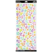 Sticko Multicolor Bright Large Alphabet Stickers