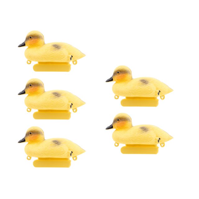 jinwen 5 Pieces Floating Toys Ducks Pool Float Party Accessories Summer Beach Water Fun