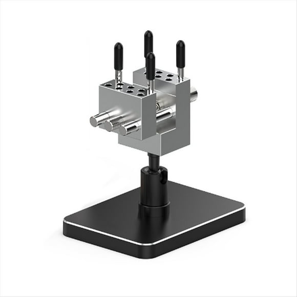 Mini Tornillo de Banco Portátil 2 en 1, Microtornillo de Banco para Modelismo, Abrazadera de Precisión, Herramienta de Fijación de Modelos A Escala, Accesorio de Bricolaje.